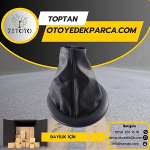 Megane 2 Deri Vites Körüğü Siyah 2002-2009