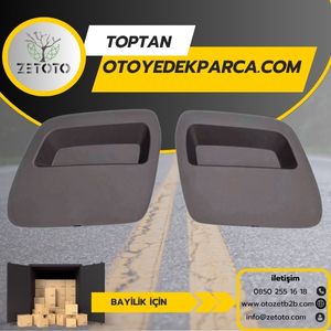 Dacia Duster 2010-2017 Ön Tampon Çeki Demir Kapağı Siyah