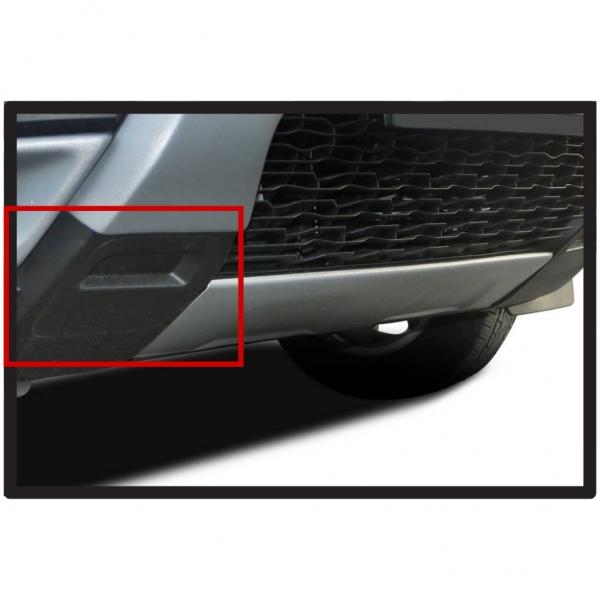 Dacia Duster 2010-2017 Ön Tampon Çeki Demir Kapağı Siyah